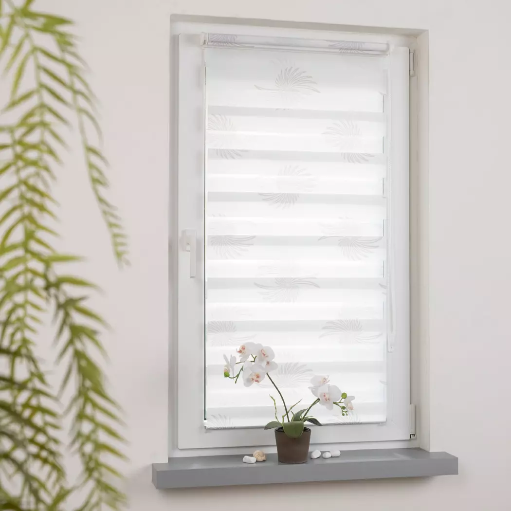 Klemmfix-Duo Rollo Aster 120 x 150 cm