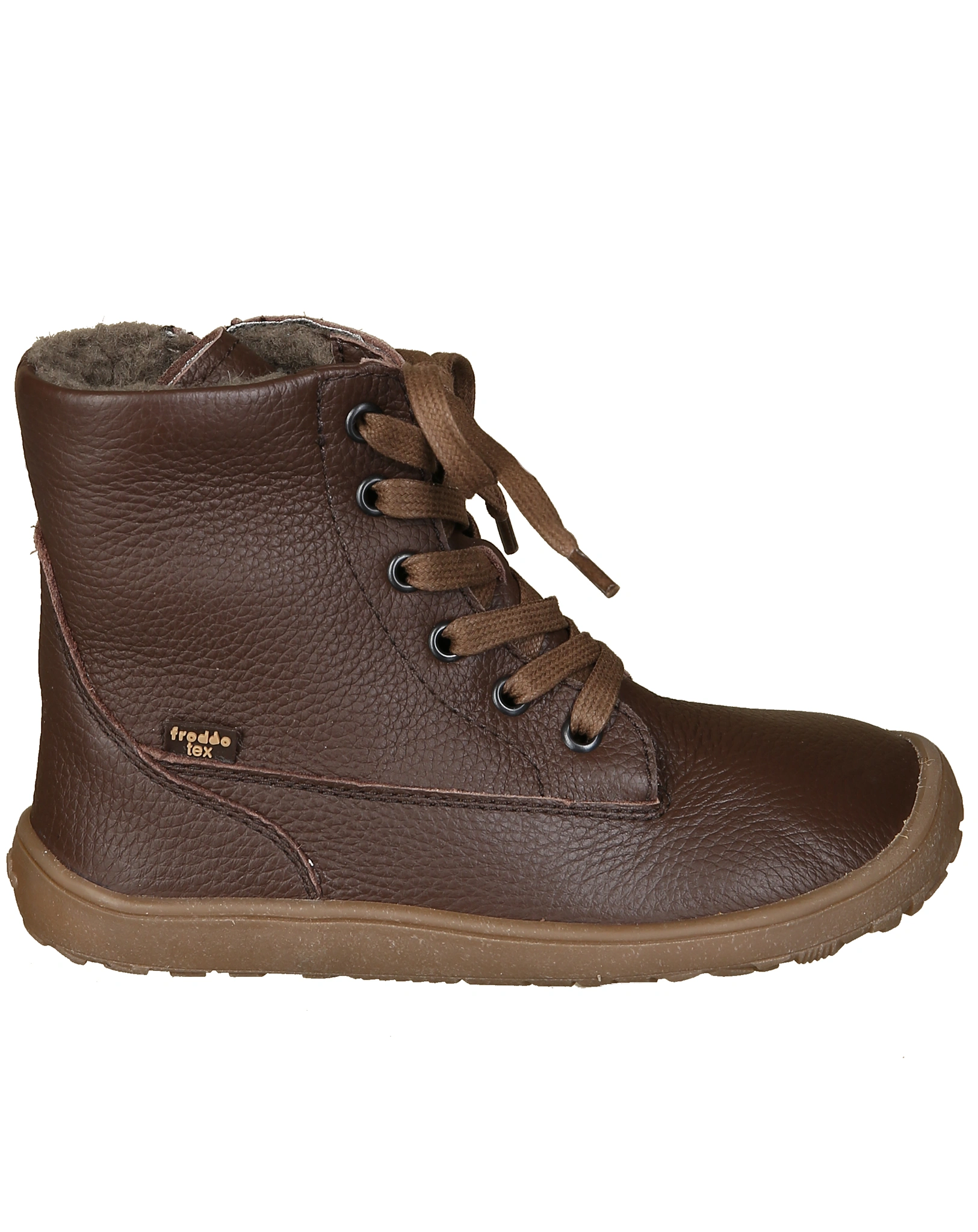 Winterstiefel BAREFOOT TEX LACES in brown