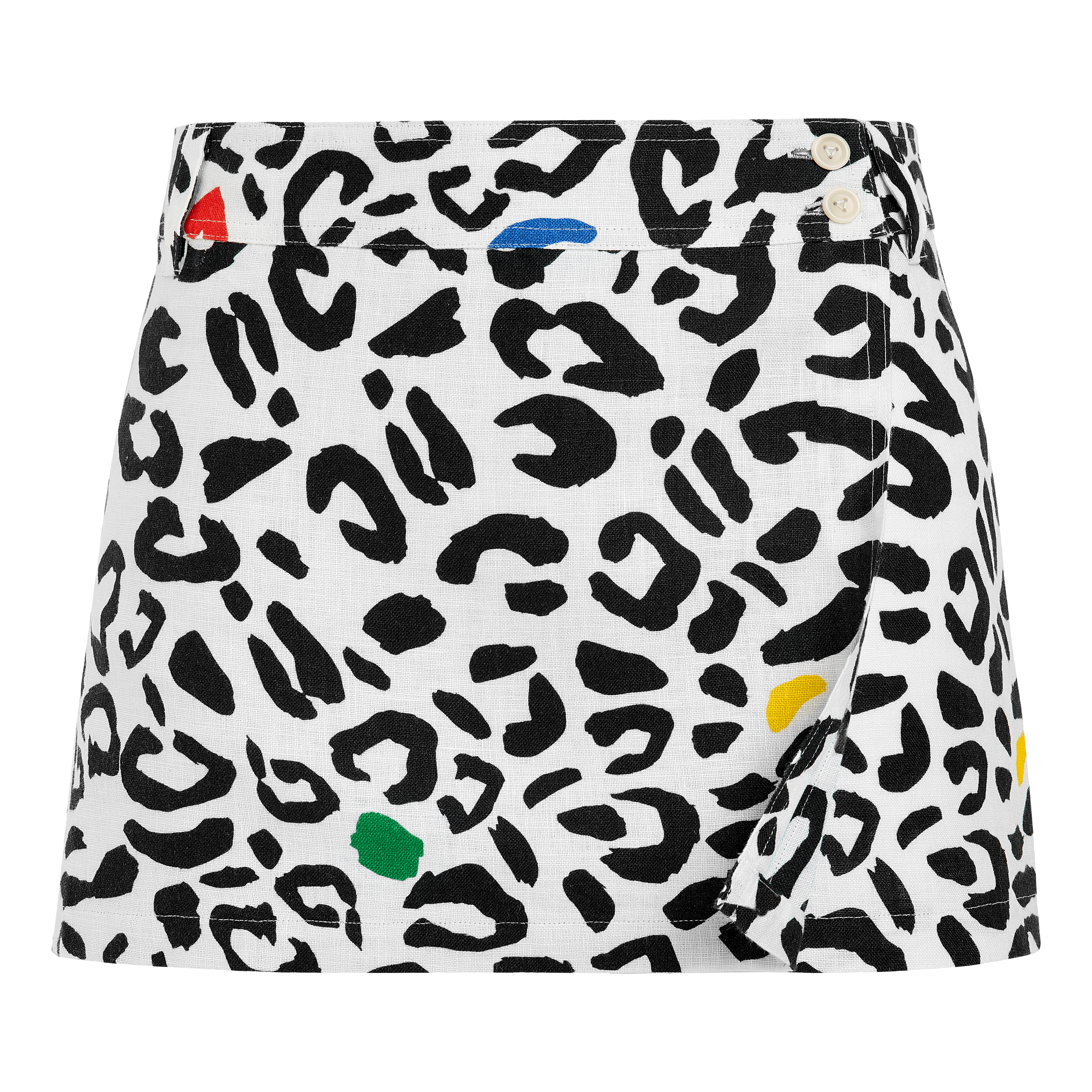 Jupe portefeuille femme Leopard - Vilebrequin x JCC+ - Edition limitée | Site Vilebrequin | CLRH9U20