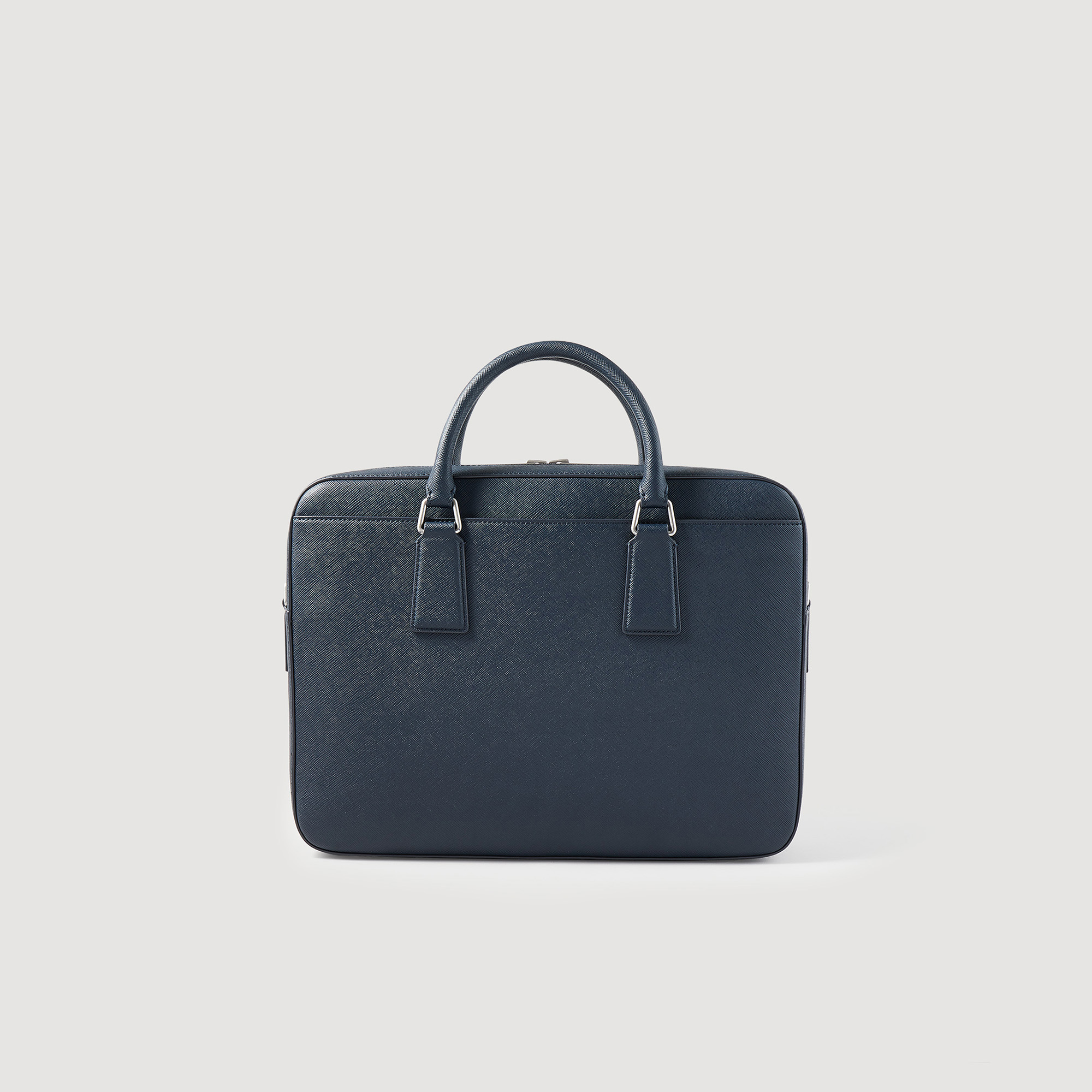 Briefcase en cuir de tannerie certifiee