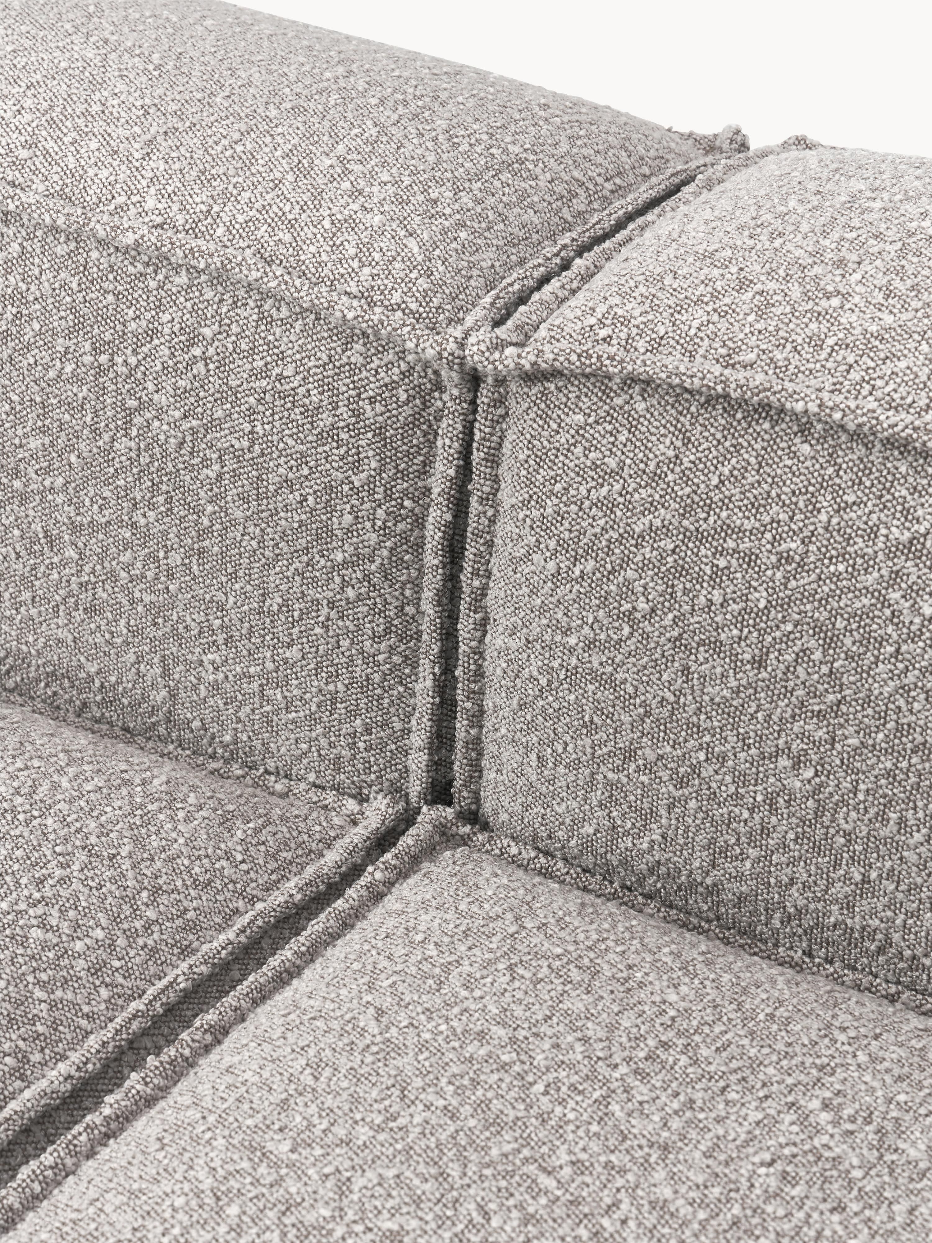Modulaire bouclé-hoekbank Lennon (4-zits)