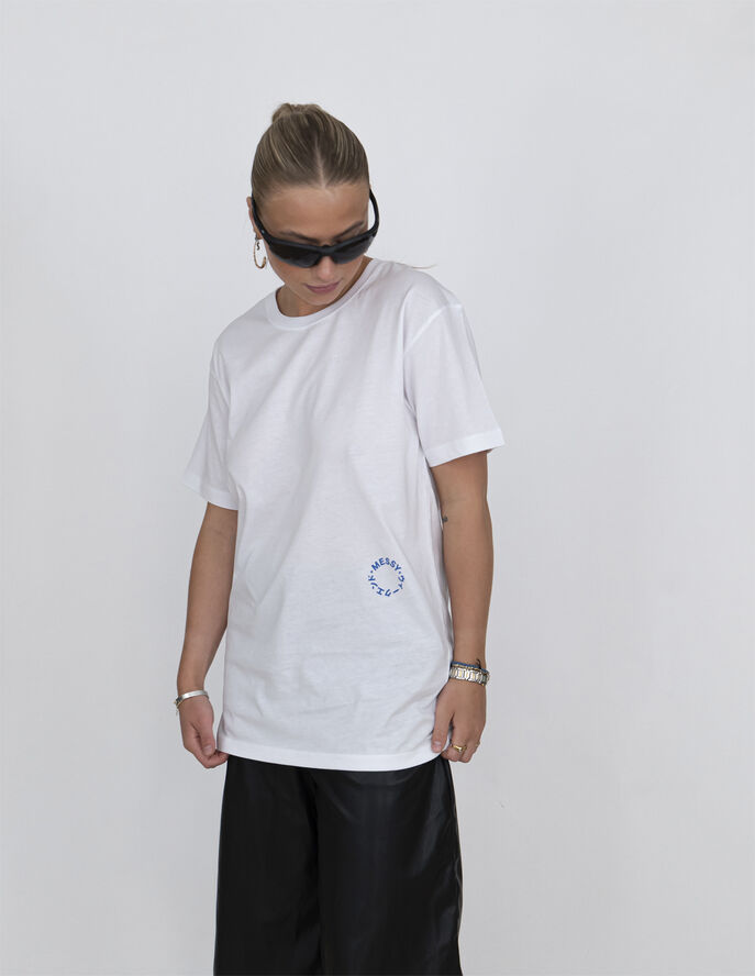 MessyWeekend TEE SS23 White