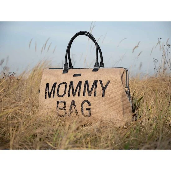 Sac à langer Mommy Bag   Raffia Look        de               Childhome