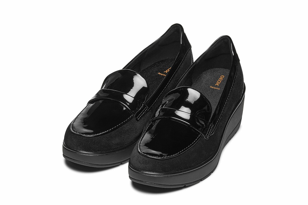 GEOX<br>Mocassins de cunha respiráveis Ilde