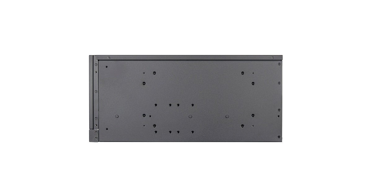 SilverStoneRM51 rack behuizing  (Zwart | 5U | 2x USB-A | 1x USB-C)