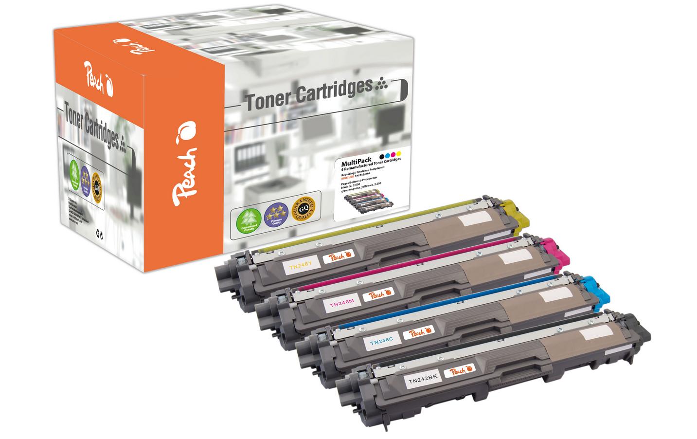 Toner Brother TN-242 Black/Cyan/Magenta/Yellow<br>Toner, Black, Cyan, Magenta, Yellow