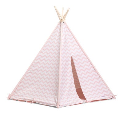 Alice & Fox Leketelt Tipi, Rosa/Hvit