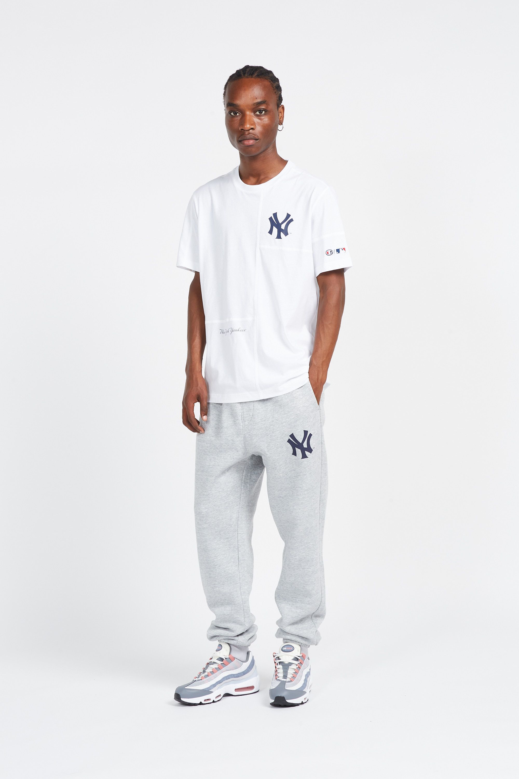 CHAMPION Jogging  Elastic Cuff Pants Gris
