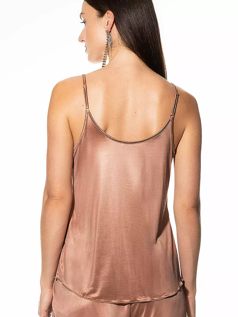 MEY Top - Camisole COCO kupfer