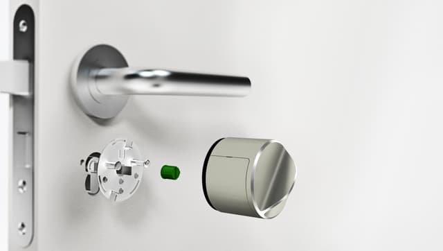 Danalock V3 2024 smart lås (sølv/Bluetooth/Scandi)