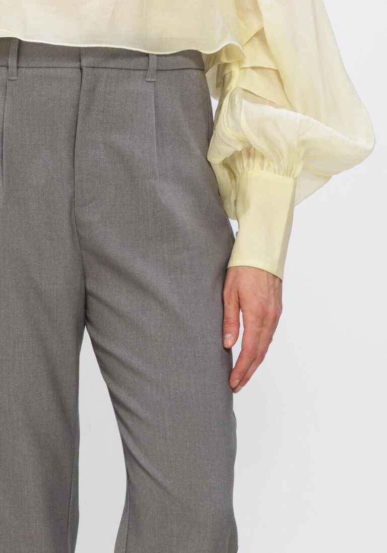 lichtgrijze copenhagen muse pantalon tailor pants