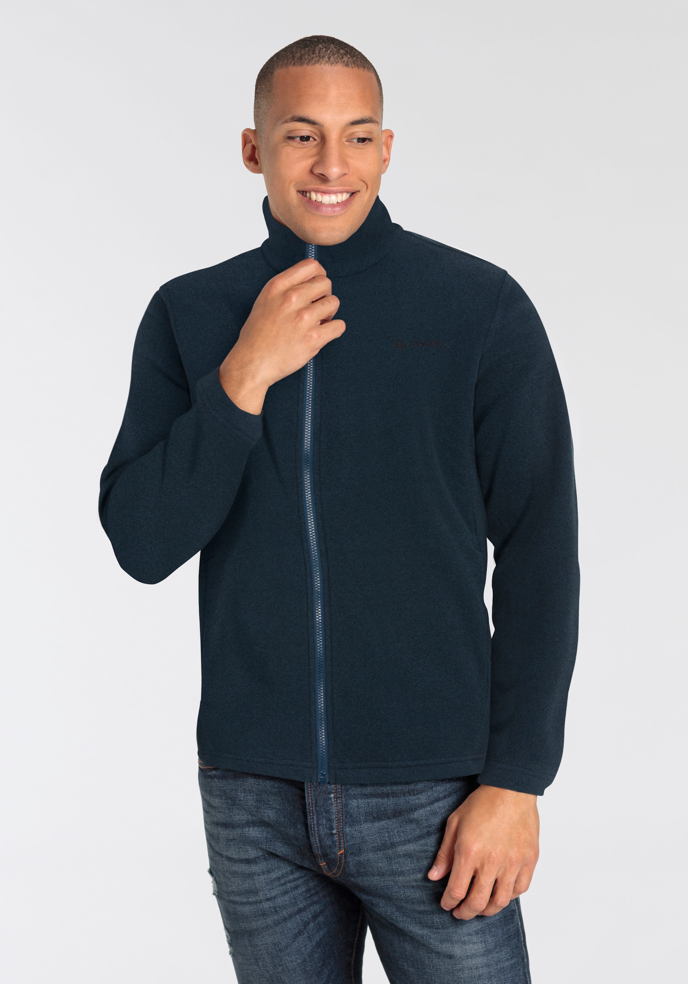 VAUDE Fleecejacke »SE ME RARASSA FLEECE JACKET« ohne Kapuze Übergangsjacke ohne Kapuze, mit Reissverschluss