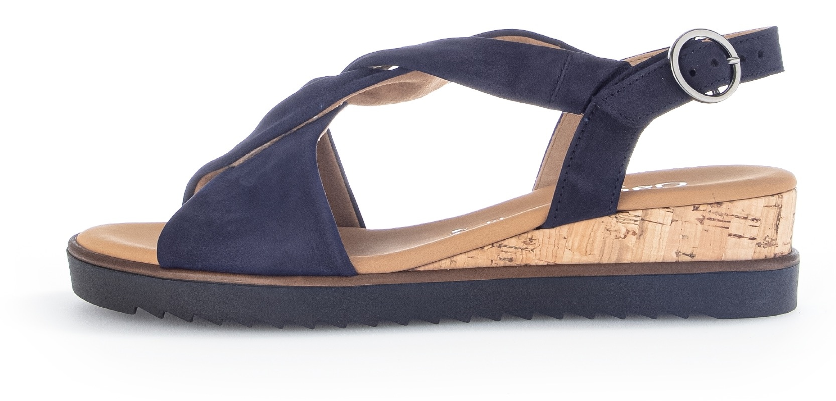 Gabor Sandalette »GENUA«  , Sommerschuh, Sandale, Keilabsatz, mit verstellbarem Fersenriemchen