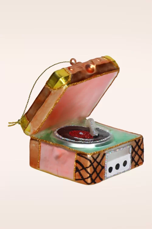 HD Collection Gramophone kerst ornament