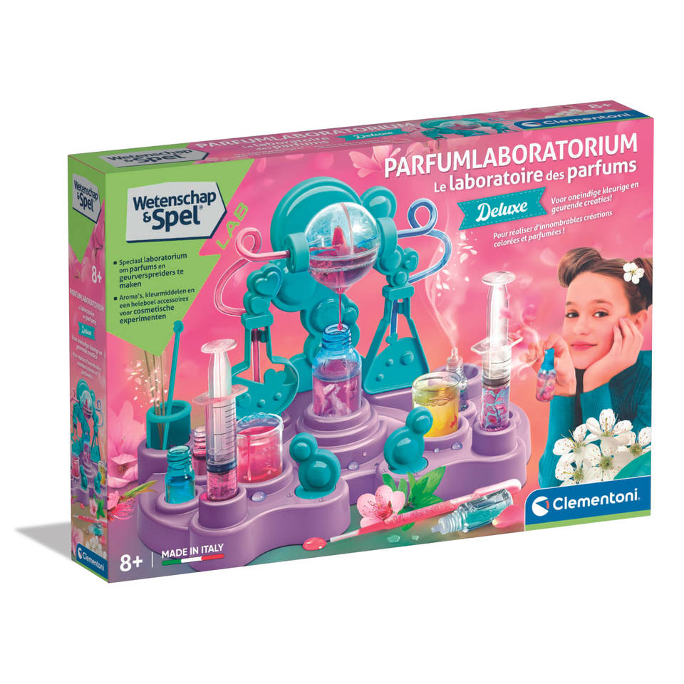Clementoni Wetenschap & Spel parfumlaboratorium deluxe
