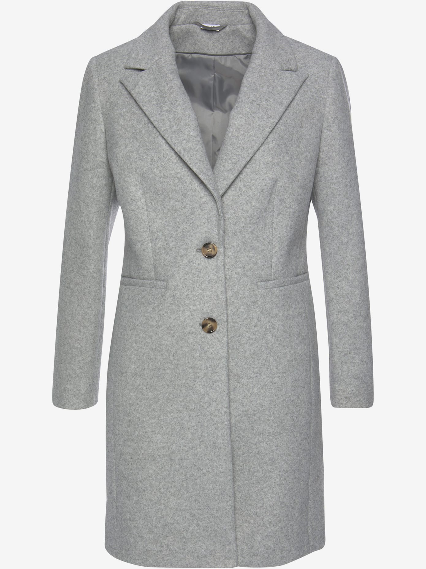 Manteau long, grand col à revers