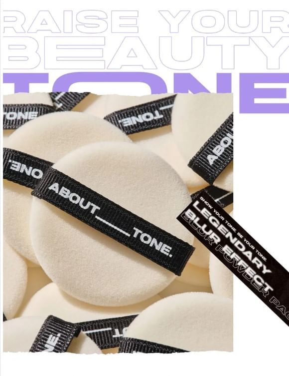ABOUT_TONE - Blur Powder Pact - 6 kleuren
