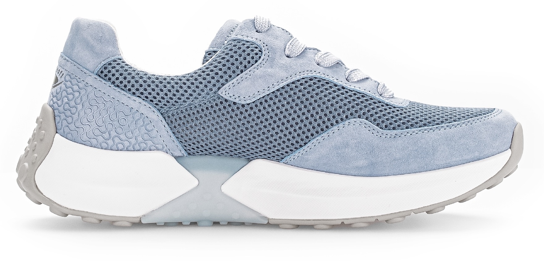 Gabor Rollingsoft Keilsneaker  , Freizeitschuh, Halbschuh, Schnürschuh mit Logoschriftzug