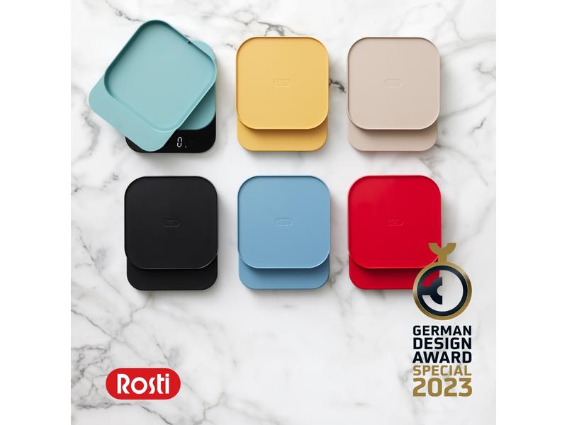 Rosti Küchenwaage Mensura Rot Digitale Küchenwaage