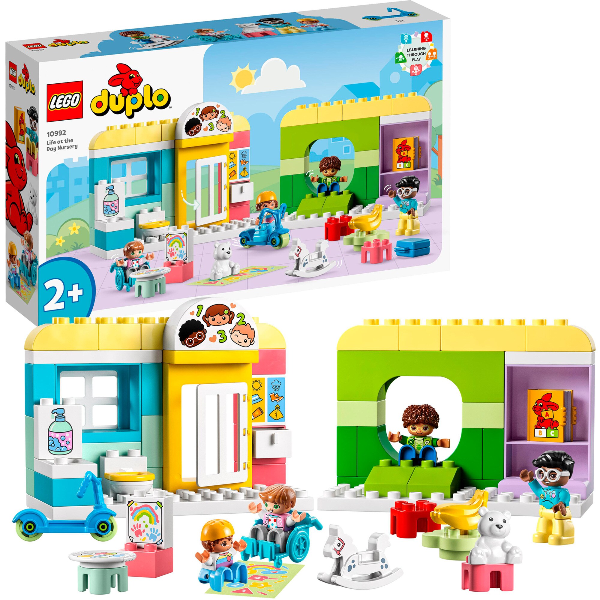 LEGO Konstruktionsspielzeug DUPLO Spielspaß in der Kita