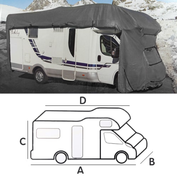 Housse Camping car HIVER 7m BRUNNER