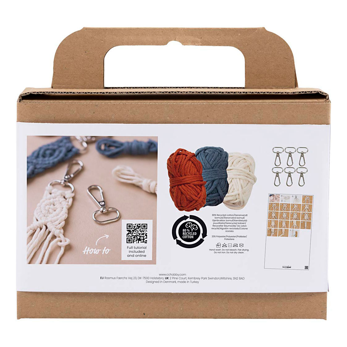 Mini Hobbyset Macrame Sleutelhangers