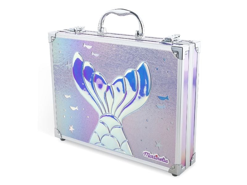 Martinelia Beauty Let's Be Mermaids Big Case Kosmetikkoffer mit umfangreicher Kinderschminke