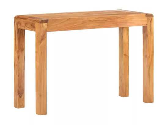 Table console 110x40x76cm Bois d'acacia massif et finition miel