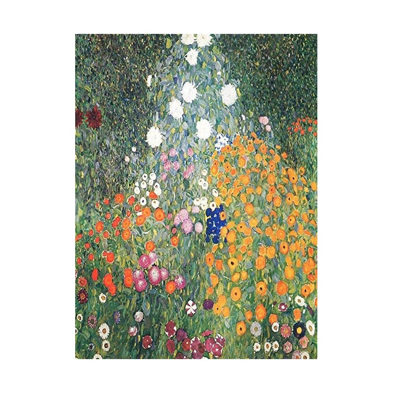 Puzzle 2000 pièces - Klimt - Flower Garden