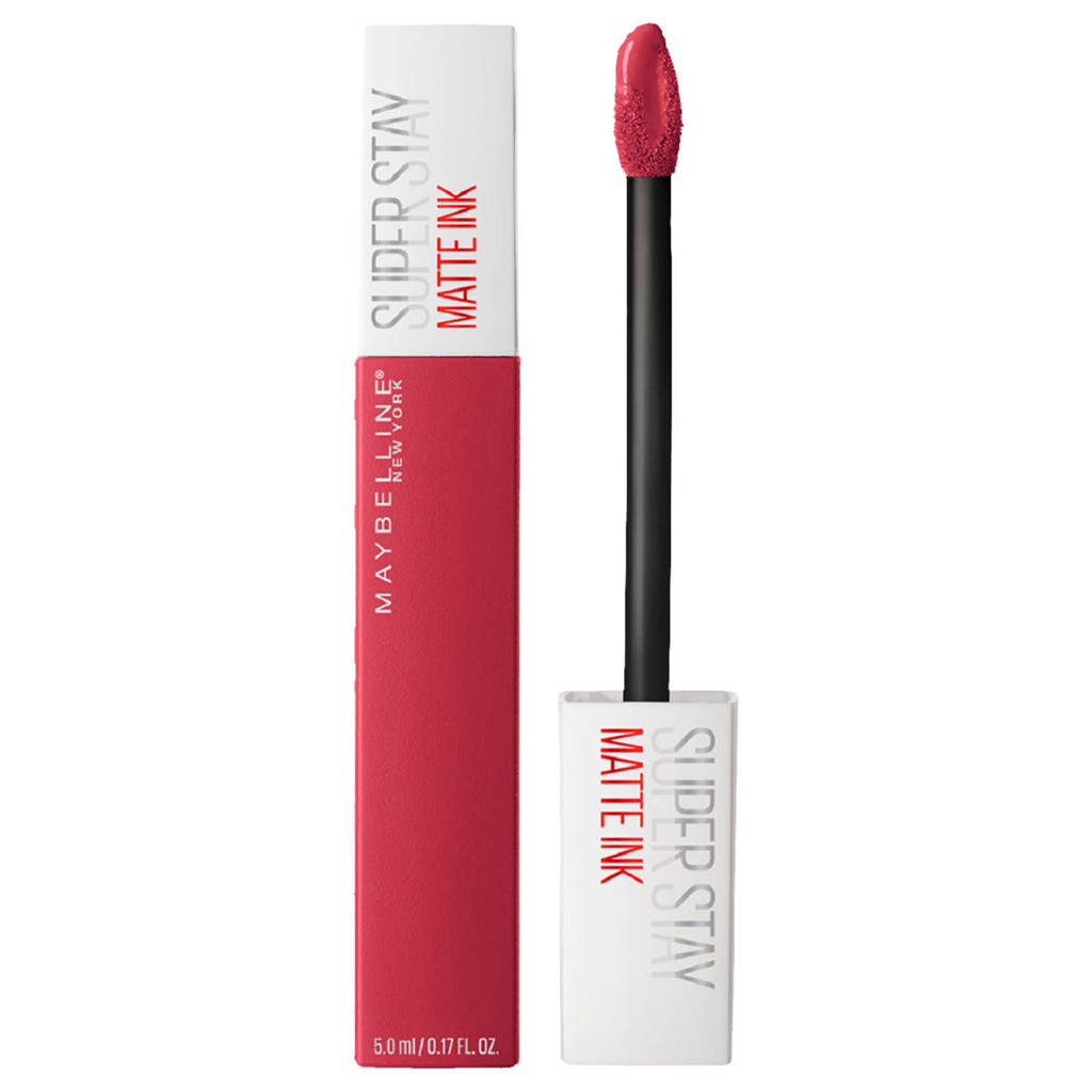Een lippenstift die goed vasthoudt en niet droogtSuperStay Matte Ink lippenstift – 80 Ruler