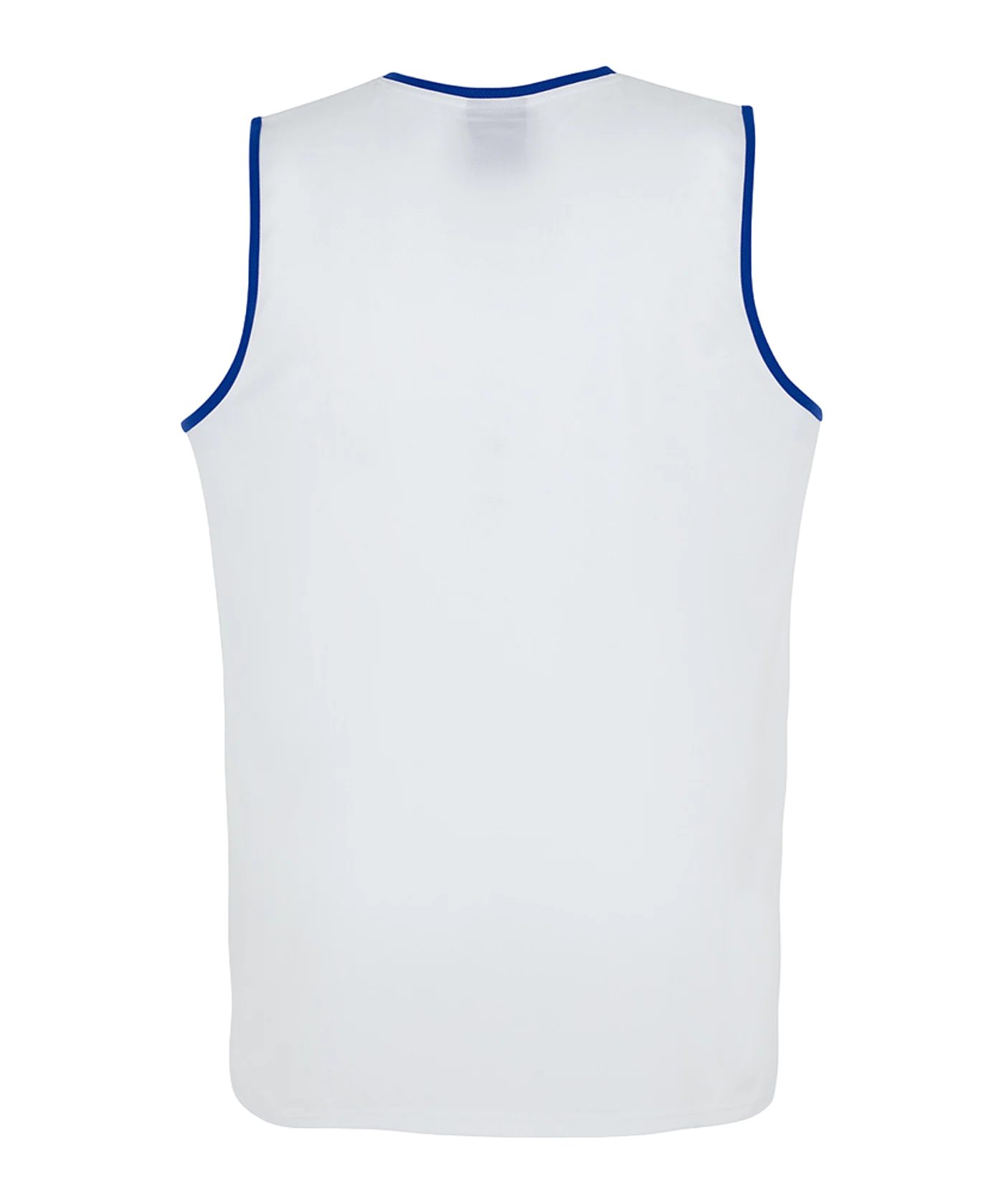 Spalding Move Tank Top Weiss Blau F04