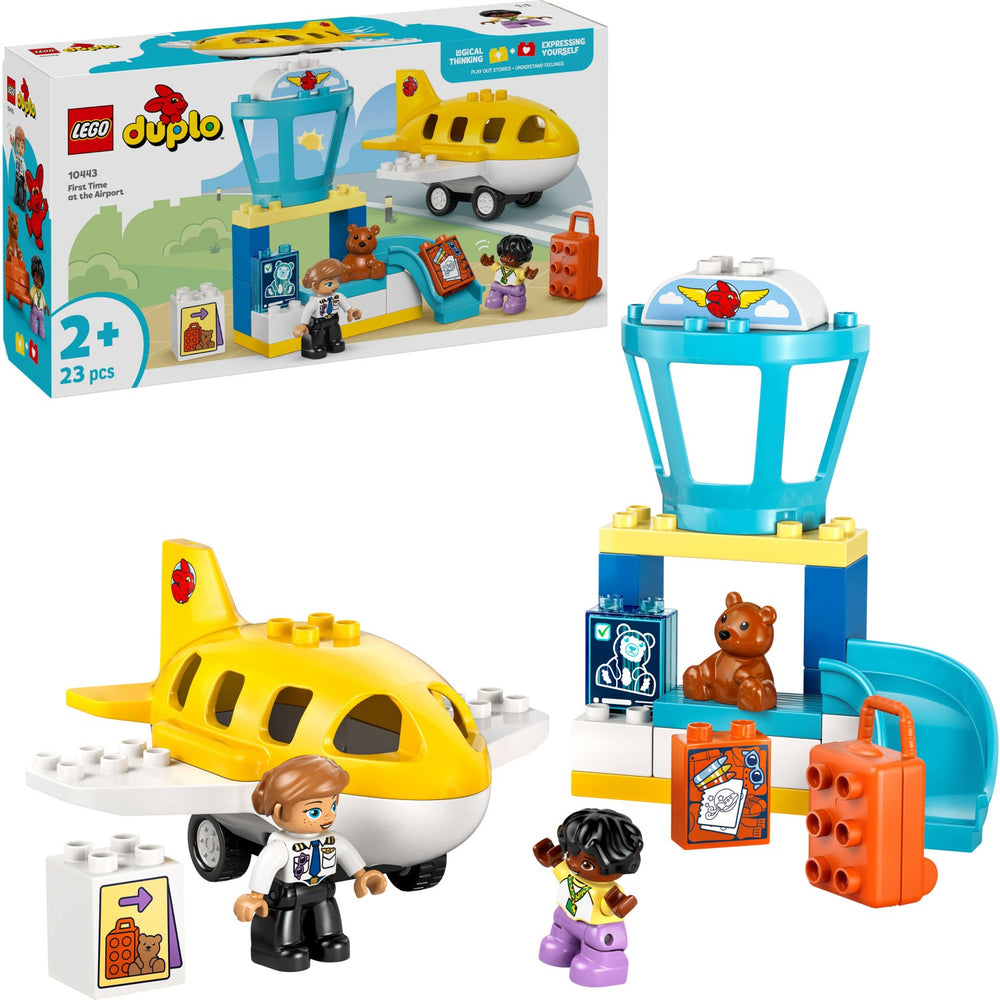 Køb LEGO® DUPLO Town - Første Gang I Lufthavnen 10443
