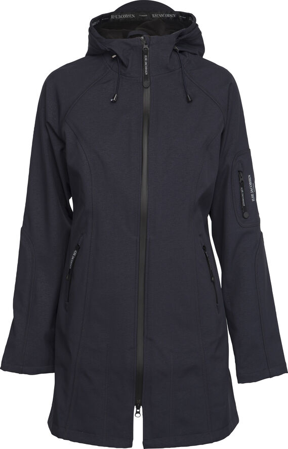 ILSE JACOBSEN 3/4 raincoat Blå