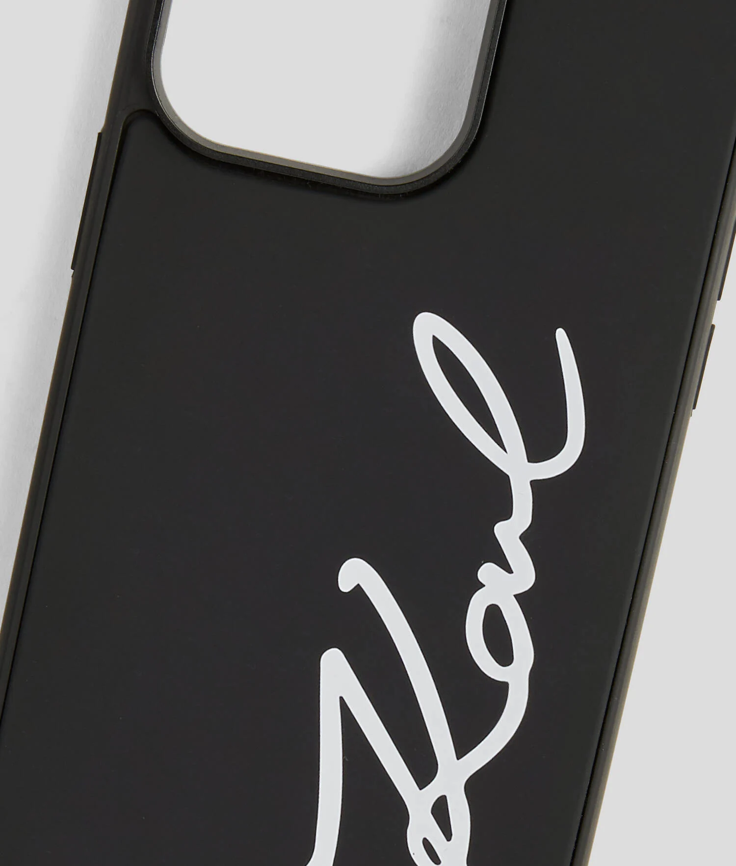 Coque logo Karl Signature pour iPhone 14 Pro