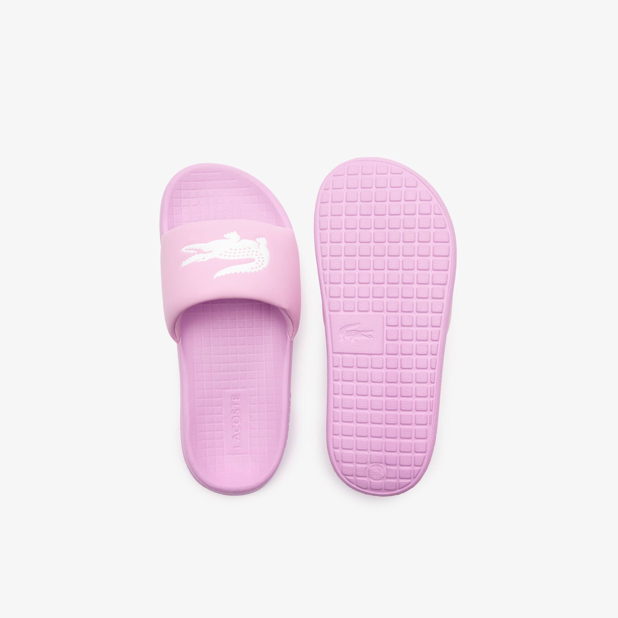 Claquettes Lacoste junior Claquettes & Sandales - Rose - Lacoste - Enfant