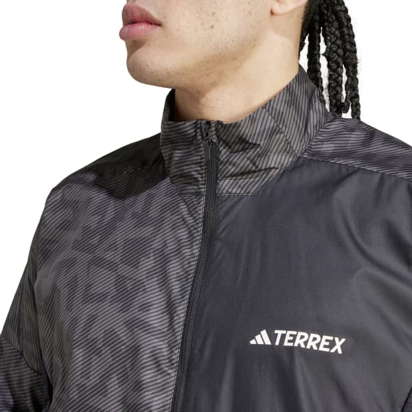 Veste trail ADIDAS TRAIL WIND JKT CHABON/NOIR