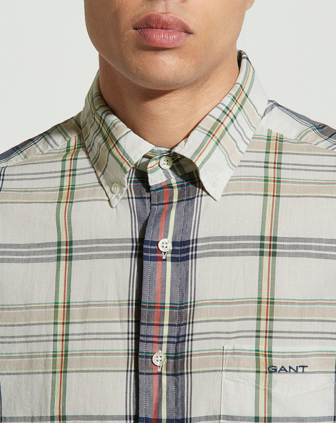 Gant Chemise Regular Fit Nautik à carreaux multicolore
