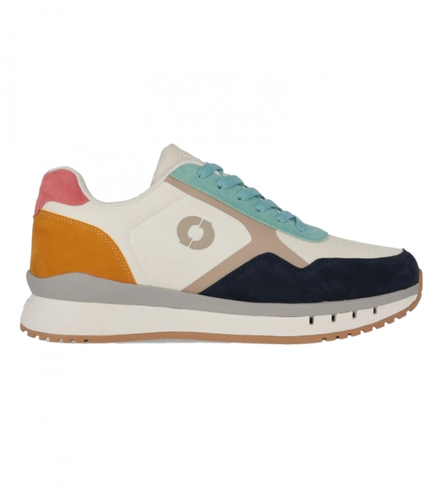 Tênis ECOALF Cervinoalf, branco-creme, multicolorido