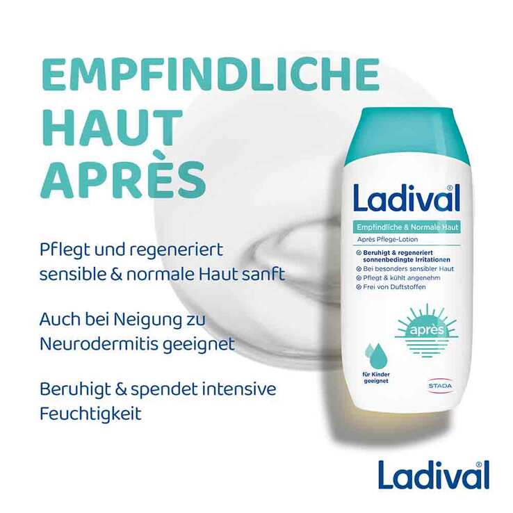 Ladival empfindliche + normale Haut Apres Lotion, 200 ml