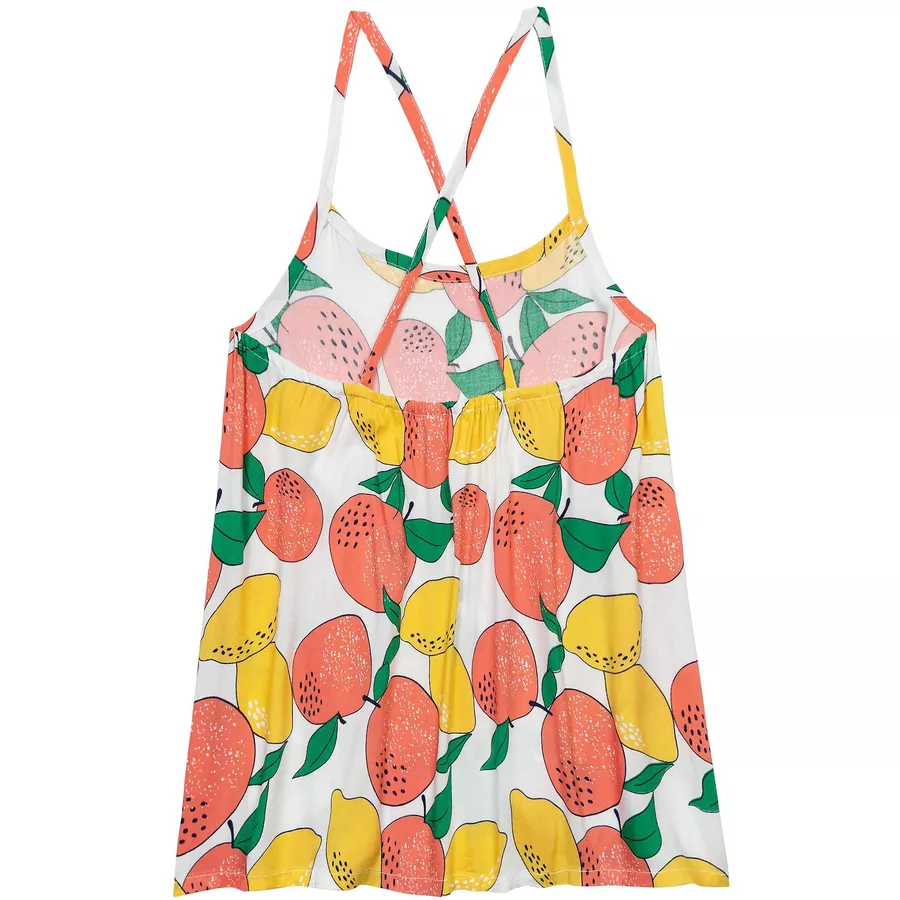 MINOTI T-Shirt WeißOrangeGelb