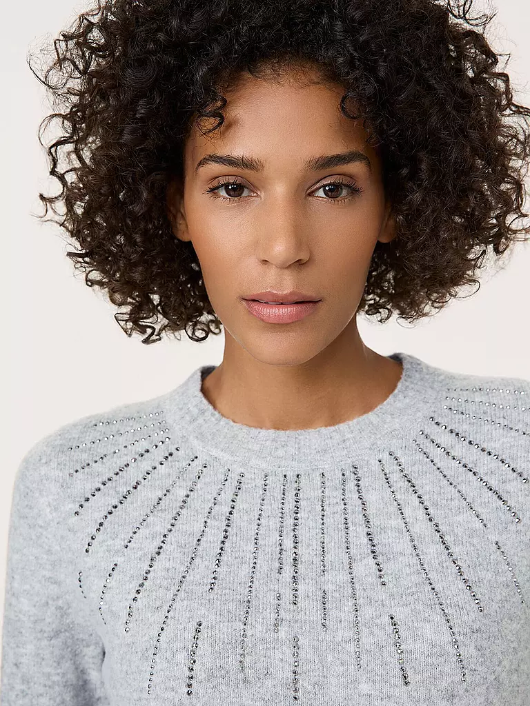 GERRY WEBER Pullover silber