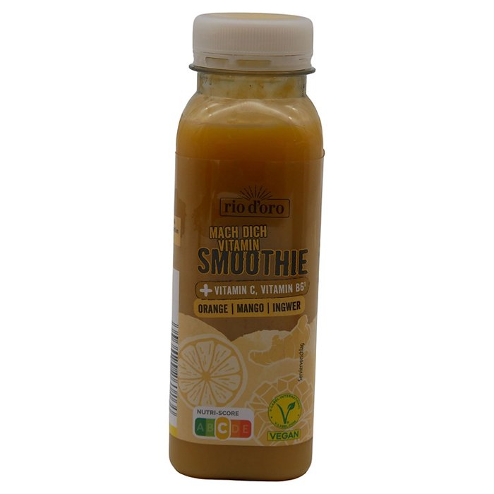 RIO D´ORO Smoothie Plus 250 ml, Orange-Mango-Ingwer