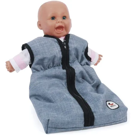 Bayer Chic Puppen-Schlafsack, Jeans Blue