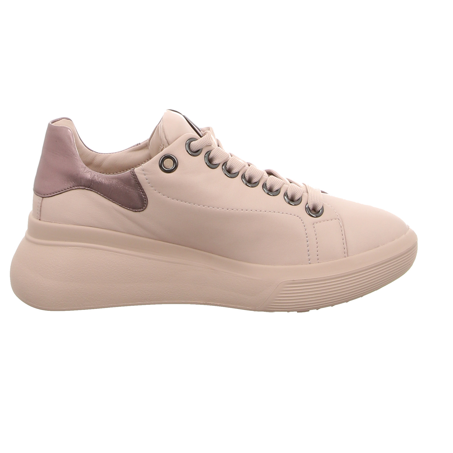 Högl Schnürhalbschuh taupe grau