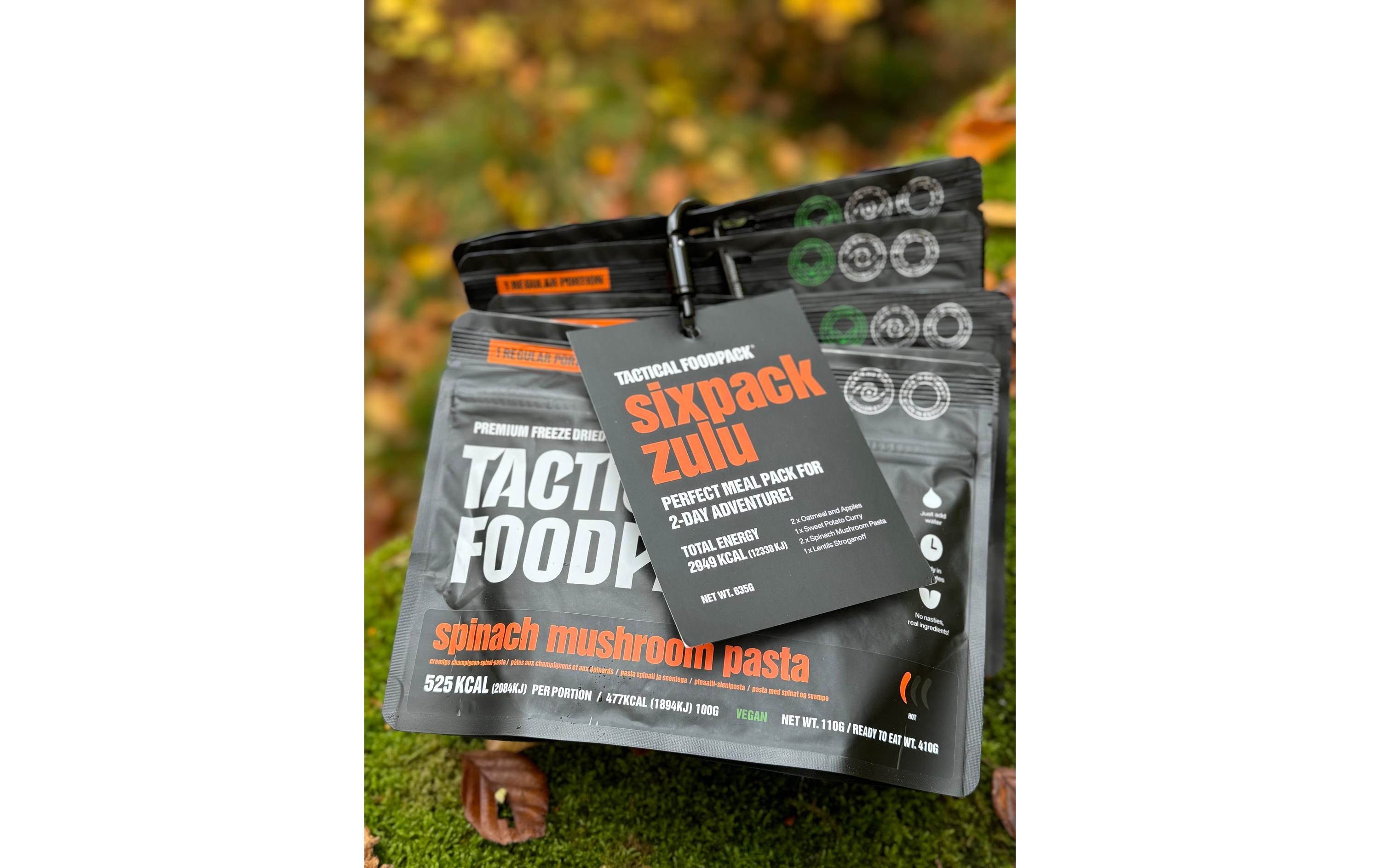 Hauptgericht Sixpack ZuluTrekking-Fertiggerichte