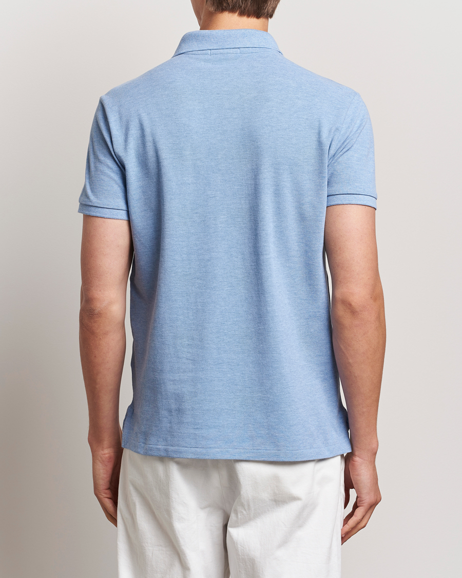 Custom Slim Fit Polo Isle Heather