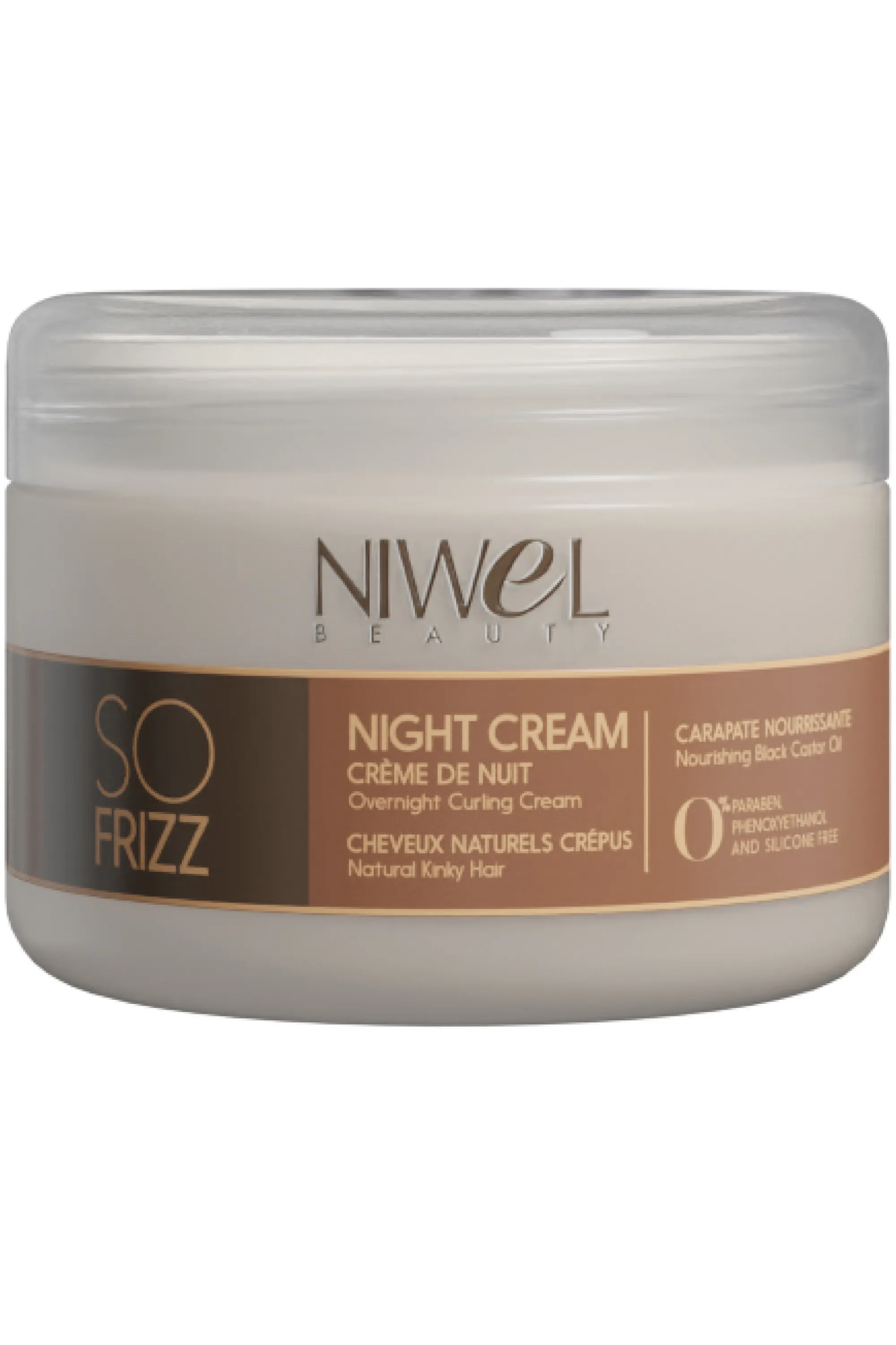 Niwel Beauty Crème de nuit hydratante pour cheveux-250 ml