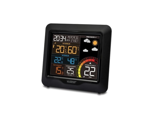LA CROSSE TECHNOLOGY - Station météo pro - ws6861 - station dédiée au vent, heure d...