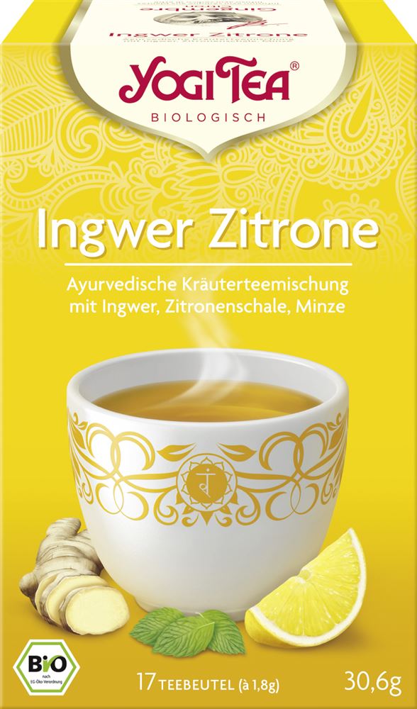 YOGI TEA Ingwer Zitrone Tee Btl 1.8 g