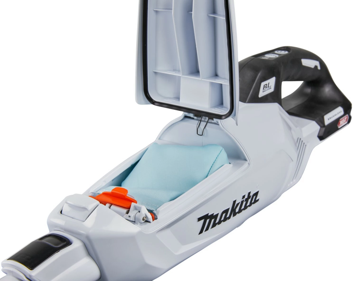 Makita CL002GZ07 40V Max Li-Ion Accu Steelstofzuiger body - 1200 l/min - koolborstelloos - wit